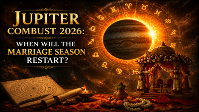 Jupiter Combust 2026: When Will the Marriage Season Restart?