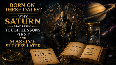 Born on these Dates? Why Saturn May Bring Tough Lessons First and Massive Success Later