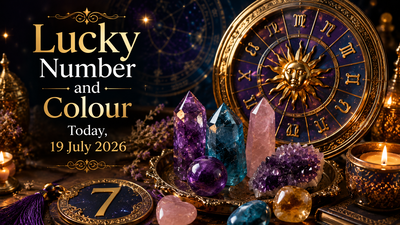 Lucky Number and Colour Today, 19 July 2026: Know What Your Zodiac Sign Should Use for Good Luck