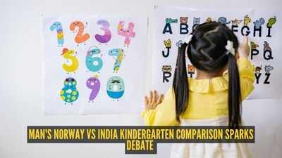 ‘Reading and writing will come. Childhood won’t’: Man’s Norway vs India kindergarten comparison sparks debate |