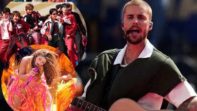 World Cup halftime show: BTS, Justin Bieber, Madonna, Shakira put up electrifying performances at Argentina vs Spain FIFA final- WATCH |