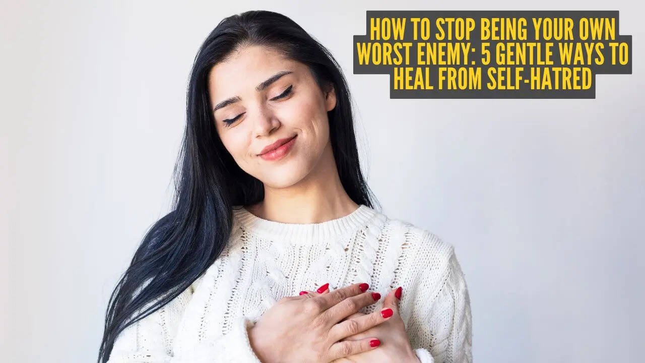 5 gentle ways to heal from self-hatred