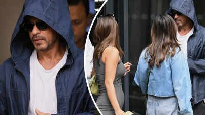 Shah Rukh Khan SPOTTED with Gauri Khan and Suhana Khan in London; pics from family outing go viral﻿ |