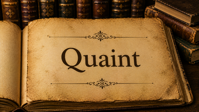 Word of the day: Quaint |