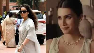 Kangana Ranaut reacts to Kriti Sanon’s raksha bandhan ad being withdrawn and the ‘Mimi’ actress’ statement to the backlash: ‘How can one have such a foolish way of thinking?’ | Hindi Movie News