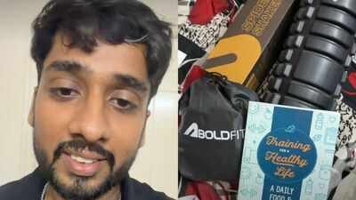 From 13 T-shirts to bags, jackets and 50+ stickers: Bengaluru Microsoft techie gives a peek into his ‘mountain’ of company goodies |