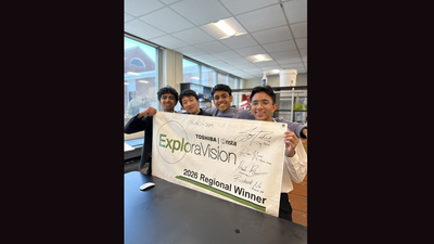 Meet Reyansh Raut, Richard Nie, Jay Patel and Rayan Hasan, the New York students who designed concrete that could detect and repair its own cracks |